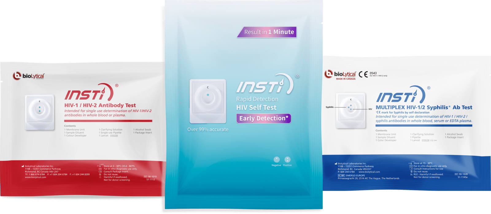 Rapid HIV Test for Professional and Self Testing INSTI