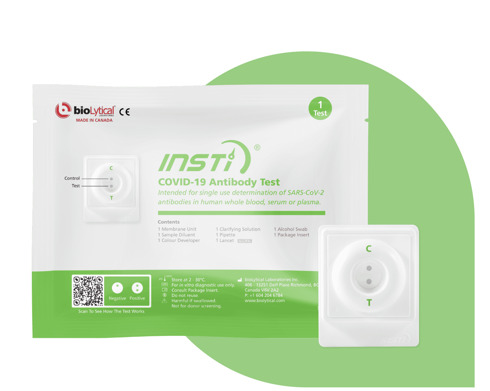 Rapid HIV Test for Professional and Self Testing INSTI
